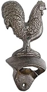 Cast Iron Rooster Bottle Opener 6" - Bottle Opener Novelty - Rooster Decor