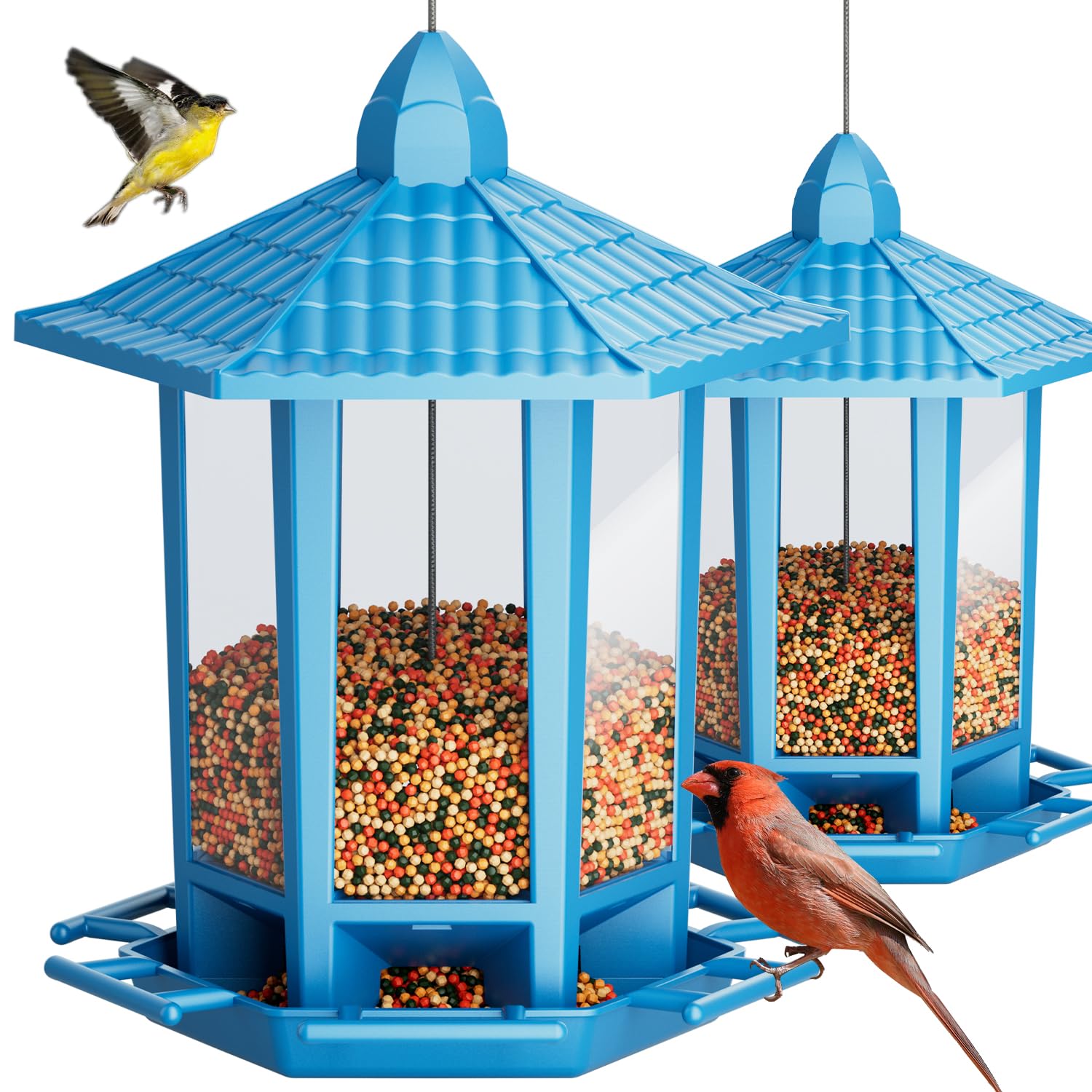 Birdream 2 Pack Bird Feeders | Mubboo