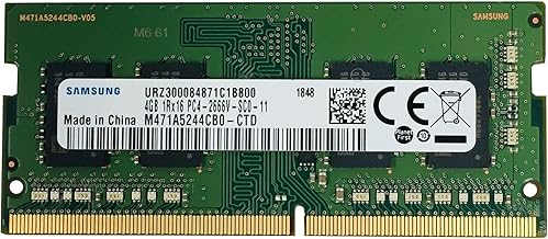 [YUANTONG Listing] Samsung 4GB 1Rx16 PC4-2666V-SC0-11 Laptop & Mini Desktop PC Memory M471A5244CB0-CTD