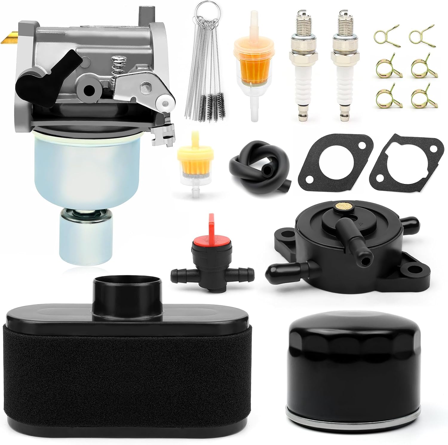 Carburetor Air Filter Fuel Pump Oil Filter For John Deere Z530M Z530R Z540M Z540R Z730M X380 X320 X324 For Cub Cadet Ultima ZT1 ZT2 RZT50 For Toro SS-5000 SS-5050