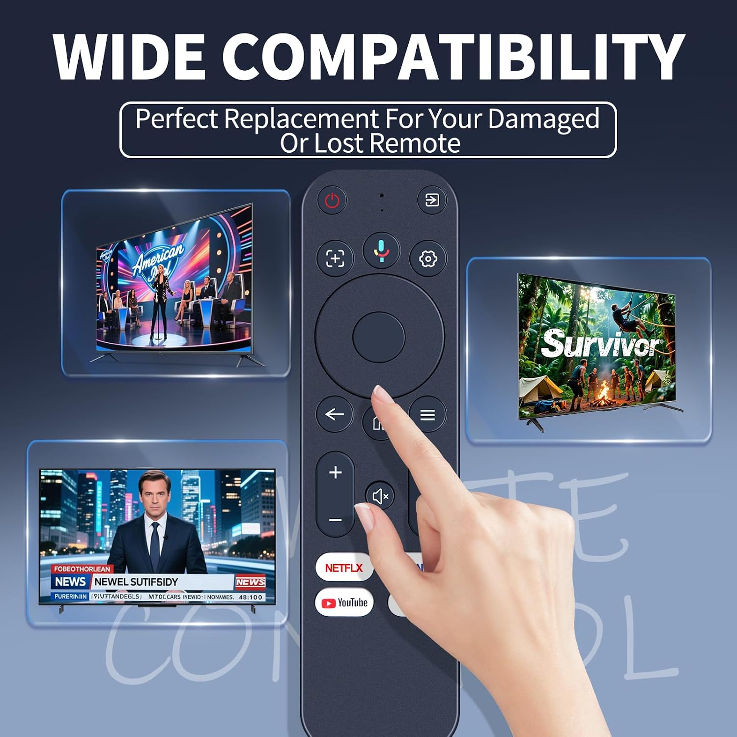 Replacement Remote Control for Yaber K3, K3 pro, K2s, T2, T2PlusProjector image 2