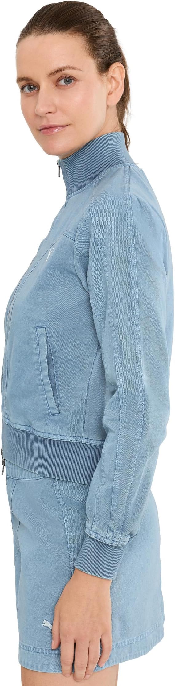 Женские куртки PUMA Future Archive Washed Twill Short Jacket — фото 3
