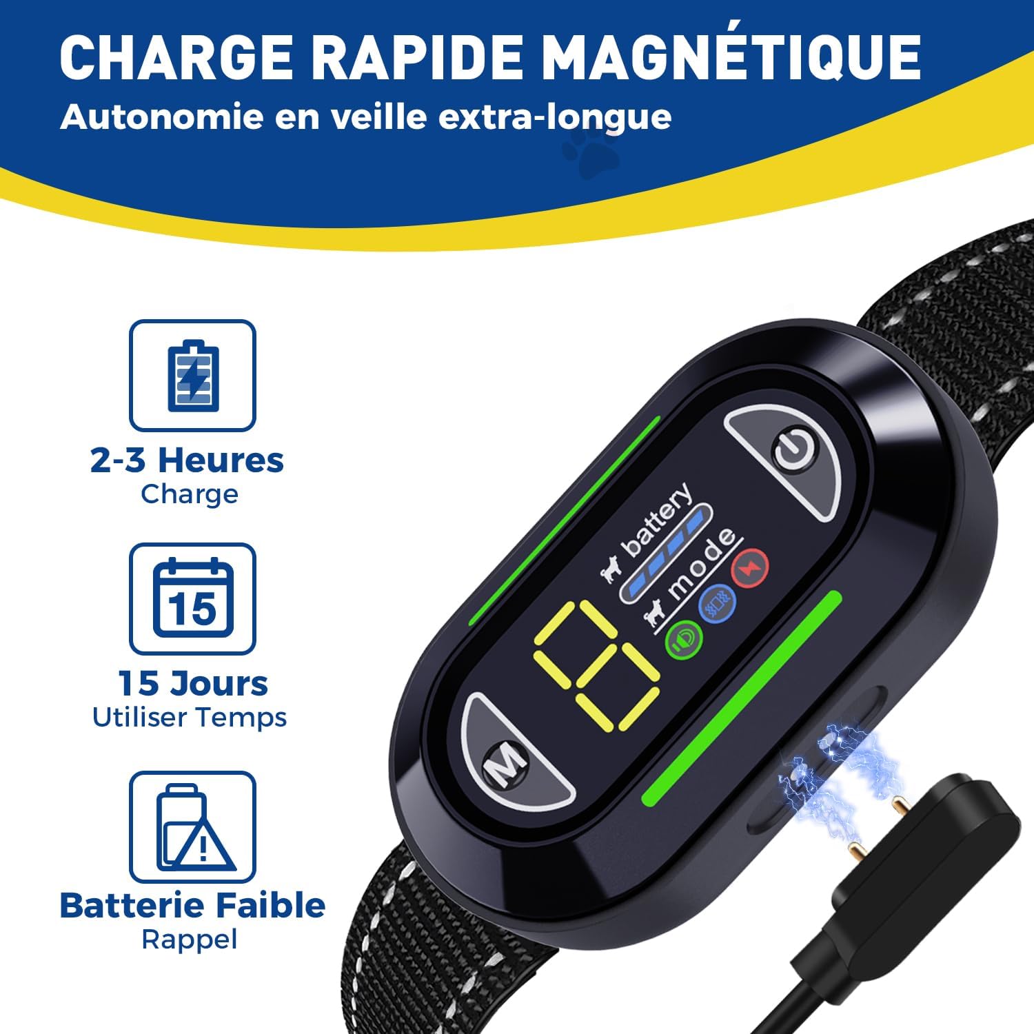 Collier anti aboiement efficace en extérieur