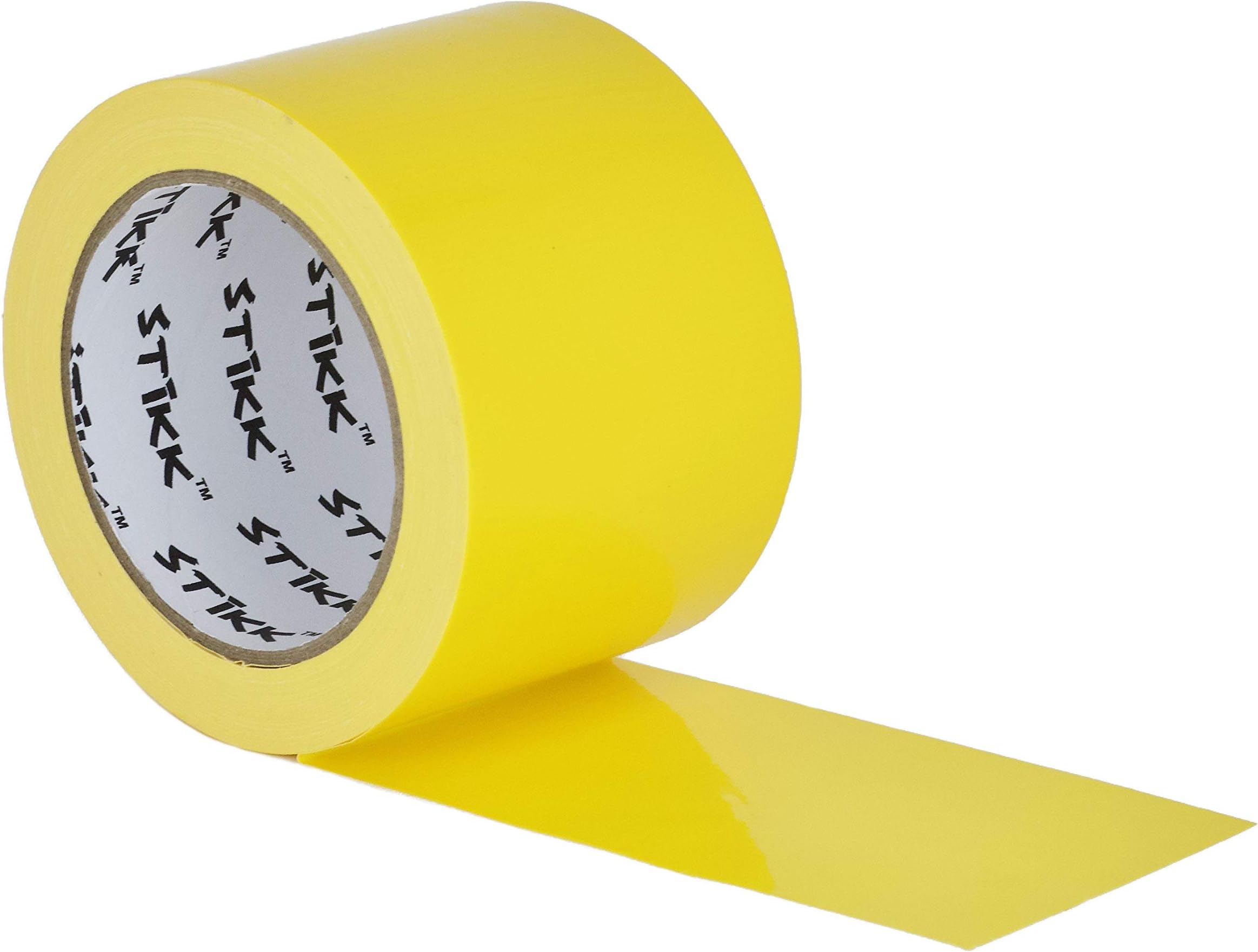 STIKK Duct Tape - Yellow Duck Tape - 3 inch x 25 Yards - Heavy Duty Tape for Repairs, Household Projects - for Commercial HVAC and Construction - Effective Heavy Duty Waterproof Duct Tape