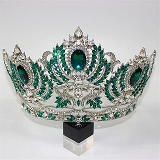 Corona de boda de cristal de reina diadema gr...