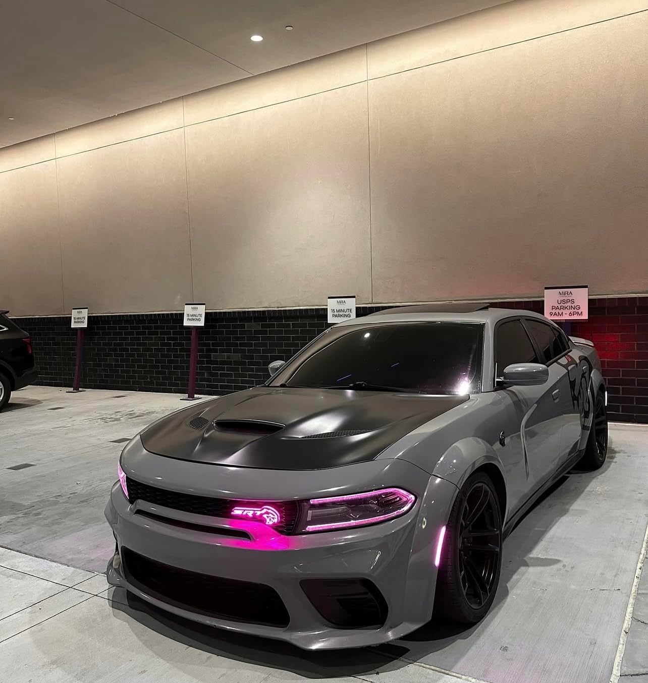 S.rt Hellcat Light Up Grille Emblem RGBw Flow Series Bluetooth Controlled Compatible with Charger, Challenger, 300, GrandCherokee