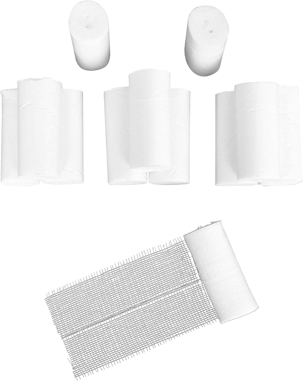 PintoMed - Gauze Bandage Roll Stretch Wound Care, Absorvent and Keeps Clean -17 Threads Non Sterile Size 5Cmx 4Mts 12pcs per Pack - Image 4