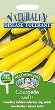 Mr Fothergill's 20786 Vegetable Seeds, COURGETTE Soleil F1, Yellow