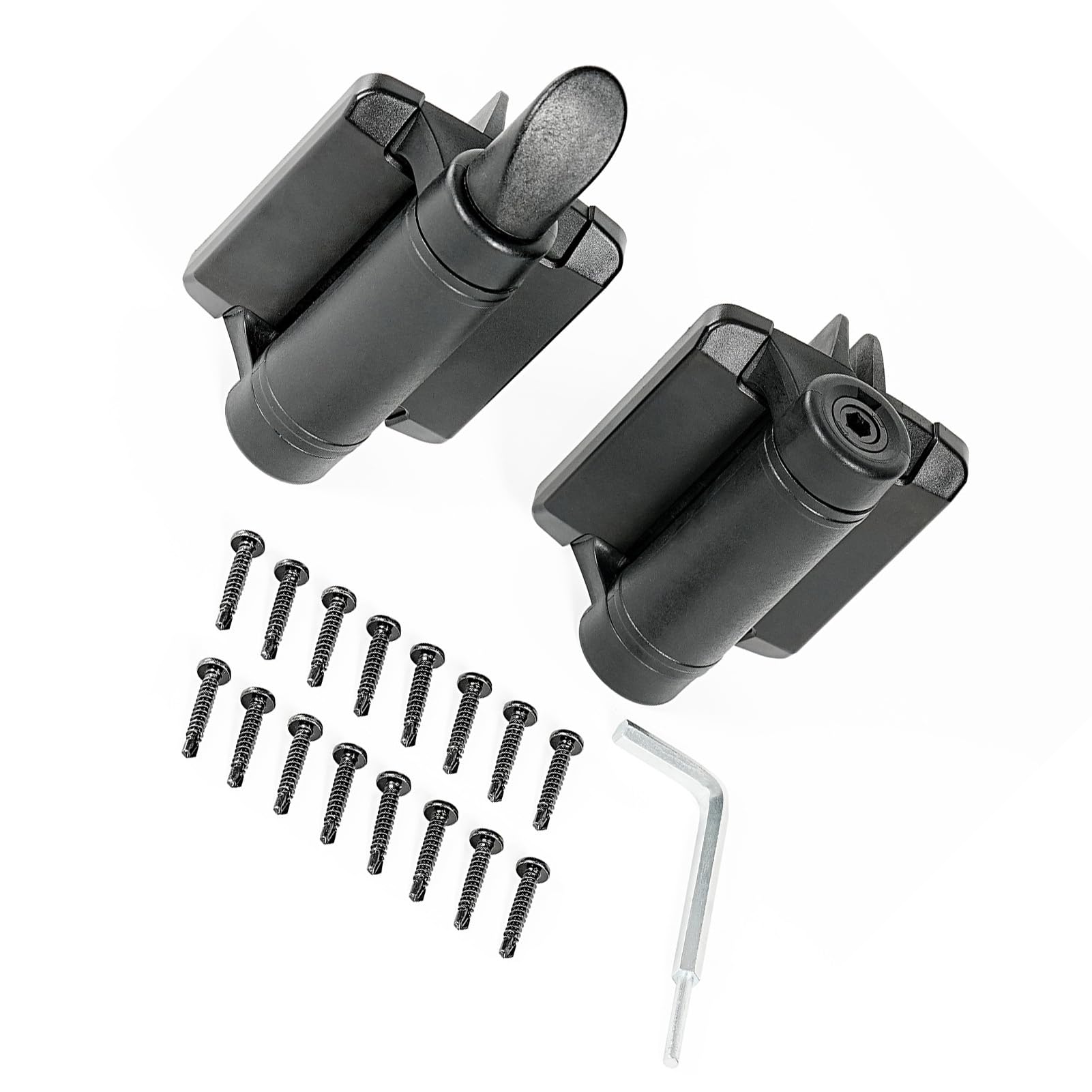AUYXSSZ Easy to Install Heavy Duty Gate Hinges with Safety Caps Adjustable Tension Narrow Spring Hinges Essential for Every Home