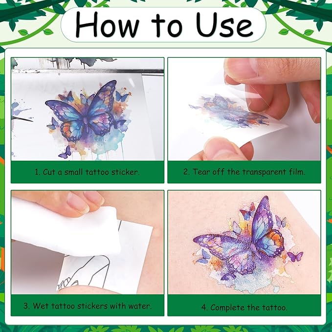 🐞 Lady Bug Temporary Tattoos! Bulk Pack for Parties & More!