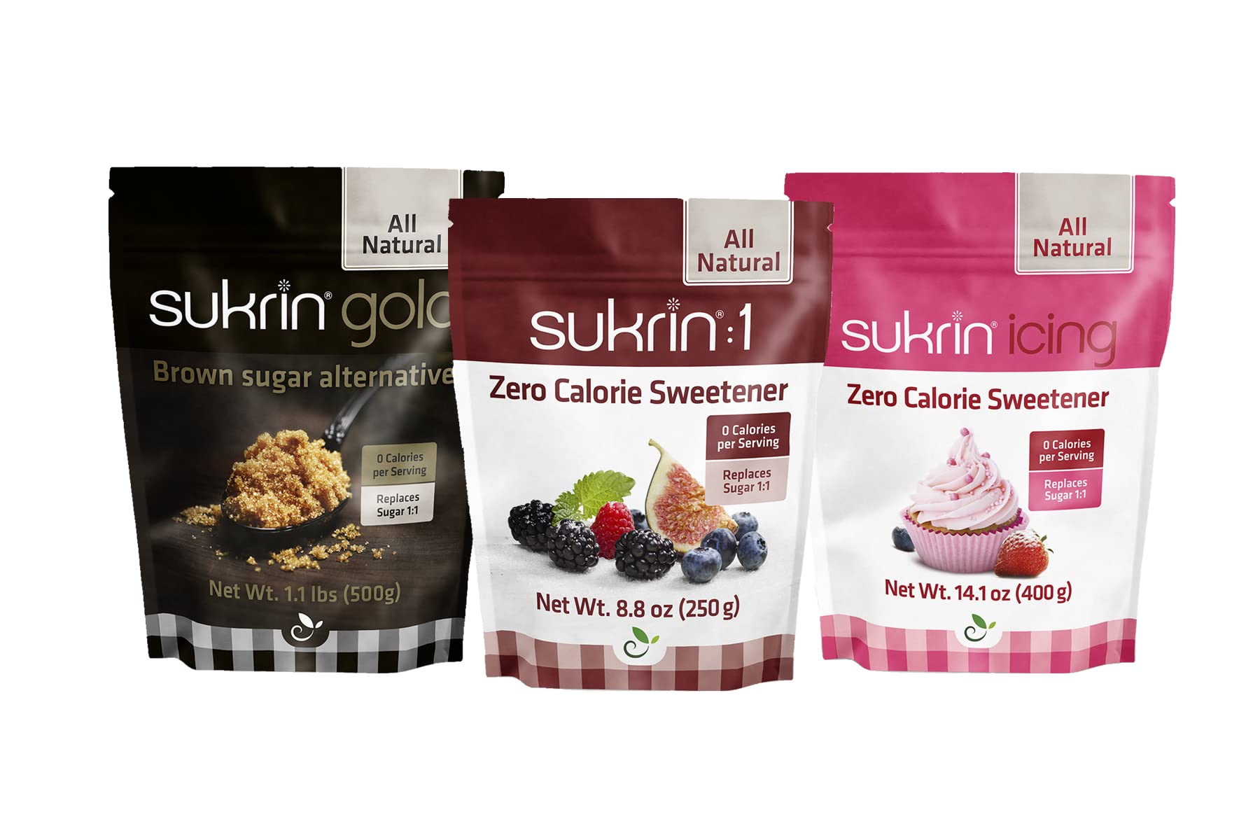 Buy Sukrin Sweetener Variety Pack Low Calorie and Low Carb Keto