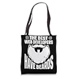 The Best Web Developer Have Beards Web Developer Tote Bag