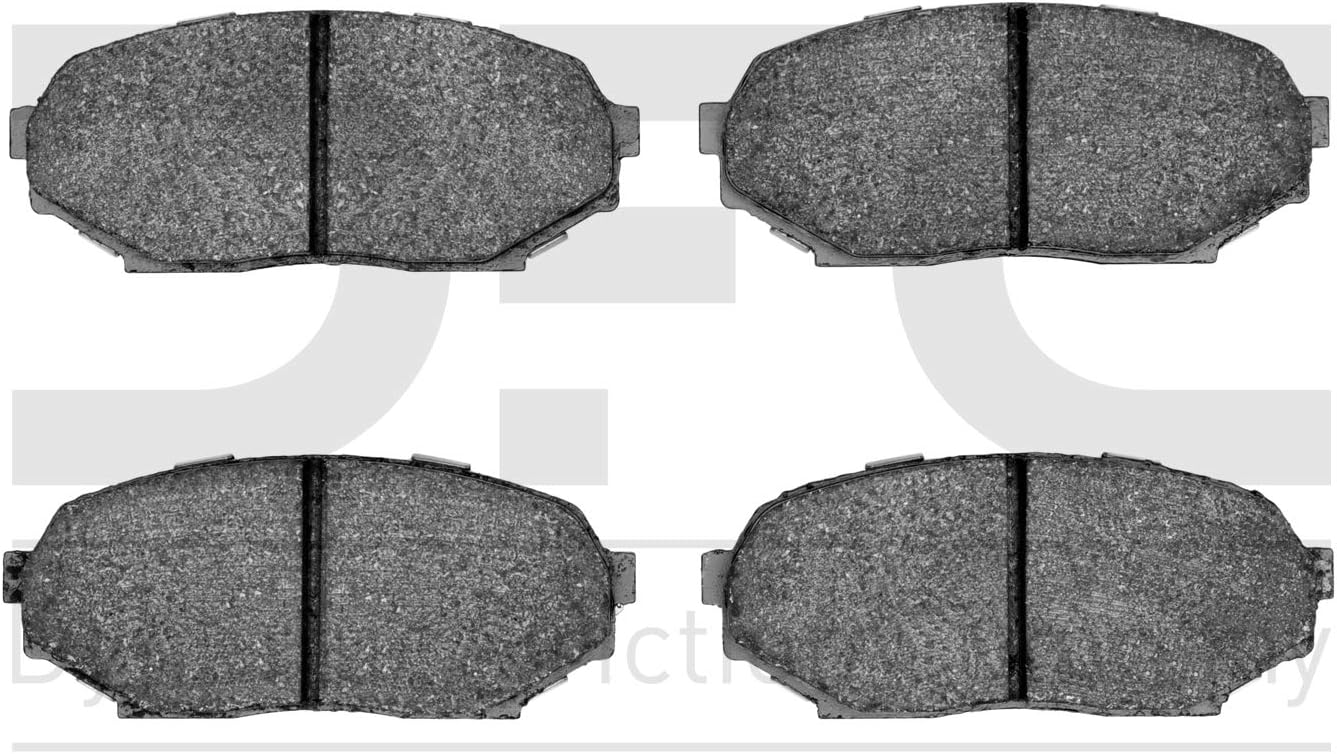 Dynamic Friction Company 5000 Advanced Brake Pads - Semi Metallic 1551-0525-00-Front Set