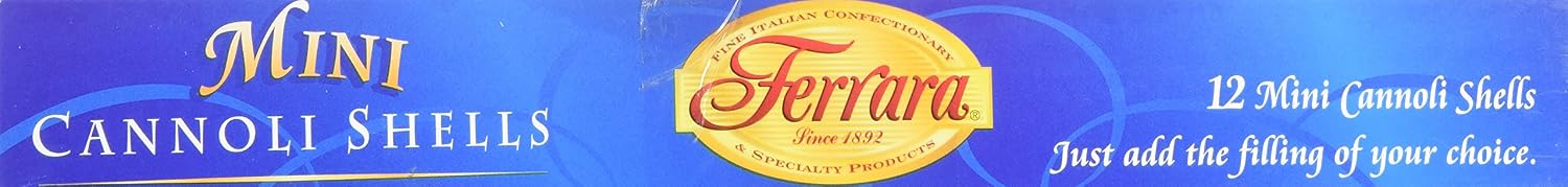 Ferrara - Mini Cannoli Shells, (3)- 3 oz. Boxes