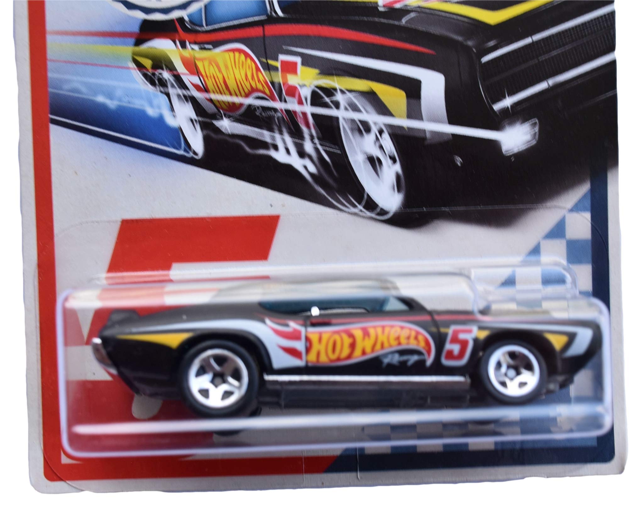 Amazon | Hot Wheels Racing Circuit '69 Pontiac GTO 5/10、ブラック