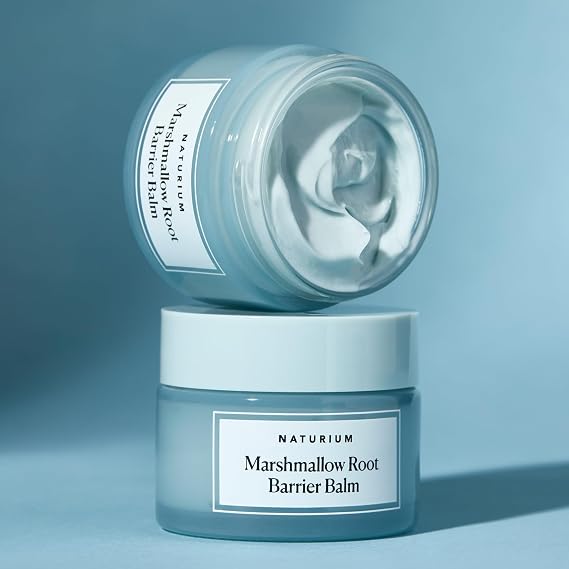 Naturium Marshmallow Root Barrier Balm, Face Balm Moisturiser for Hydrating Skin | 1.7 OZ / 50 G