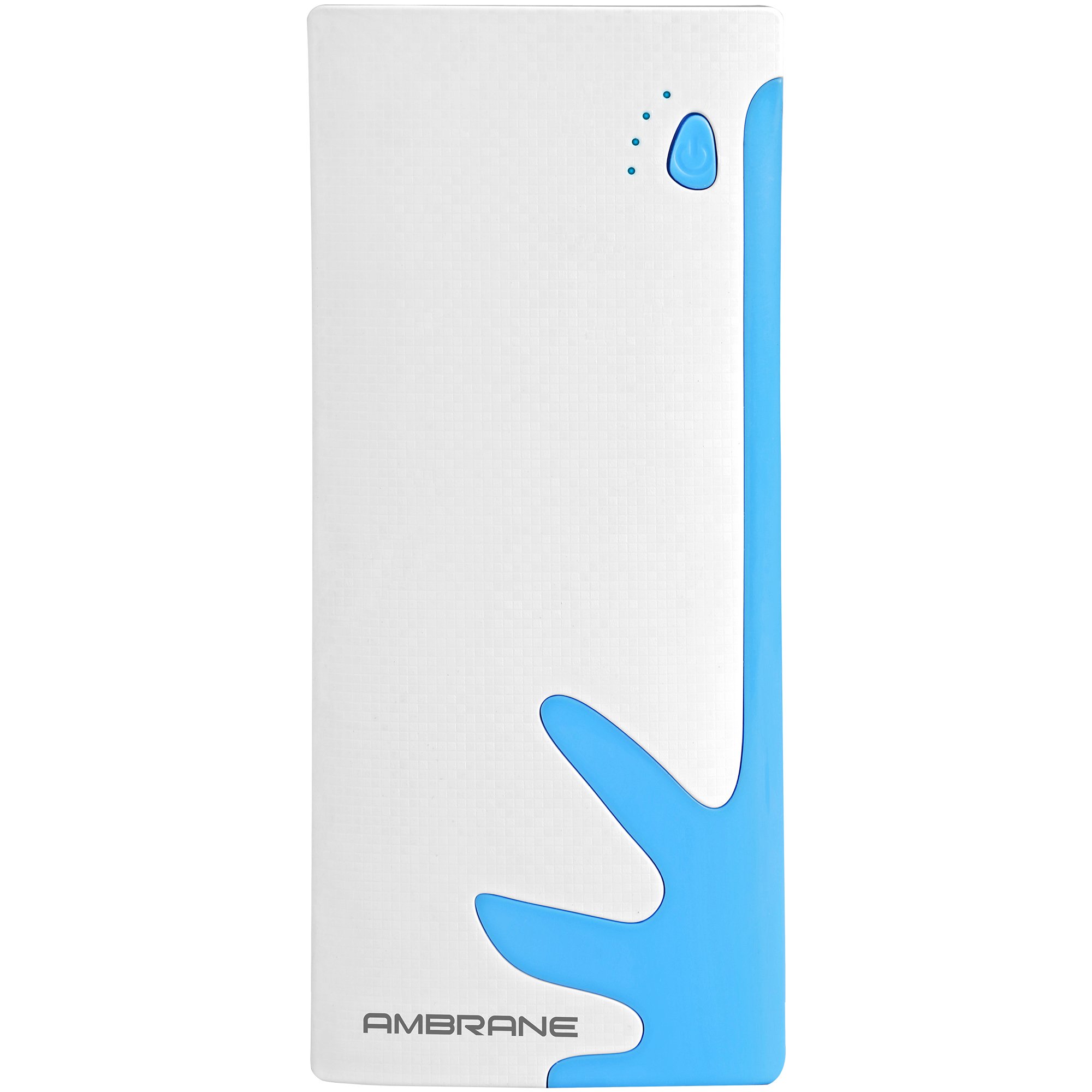 AMBRANE 10000MAH Power Bank P-1122 Blue & White