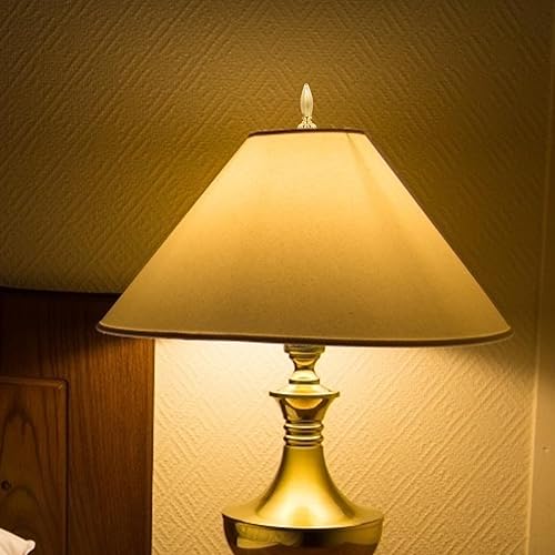 Miniatura 2 de Perilla de tapa de acabado de latón, 4 unidades, tapa de bronce, perilla de balas, pantalla de lámpara de metal, remates, decoración de lámpara,