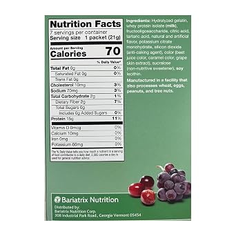 PROTIFIT - High Protein Cranberry Grape Fruit Drink 2 Pack, 15g Protein, Low Calorie, Sugar Free, Ideal Protein Compatible, 7 Servings Per Box, (2 Pack)
