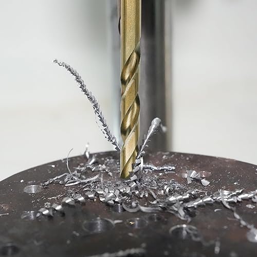 Miniatura 8 de BeHappy Juego de brocas M35 juego de brocas de cobalto de 29 piezas juego de brocas giratorias de acero de alta velocidad para metal endurecido