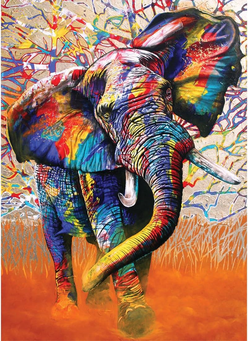 Anatolian Puzzle - African Colours, 1000 Piece Jigsaw Puzzle, #1054