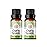 GuruNanda Tea Tree Essential Oil (2x0.5 Fl Oz) - 100% Pure, Undiluted Aromatherapy Oil for Diffusers, Massage, DIY Recipes, Helps in Skin & Hair Care