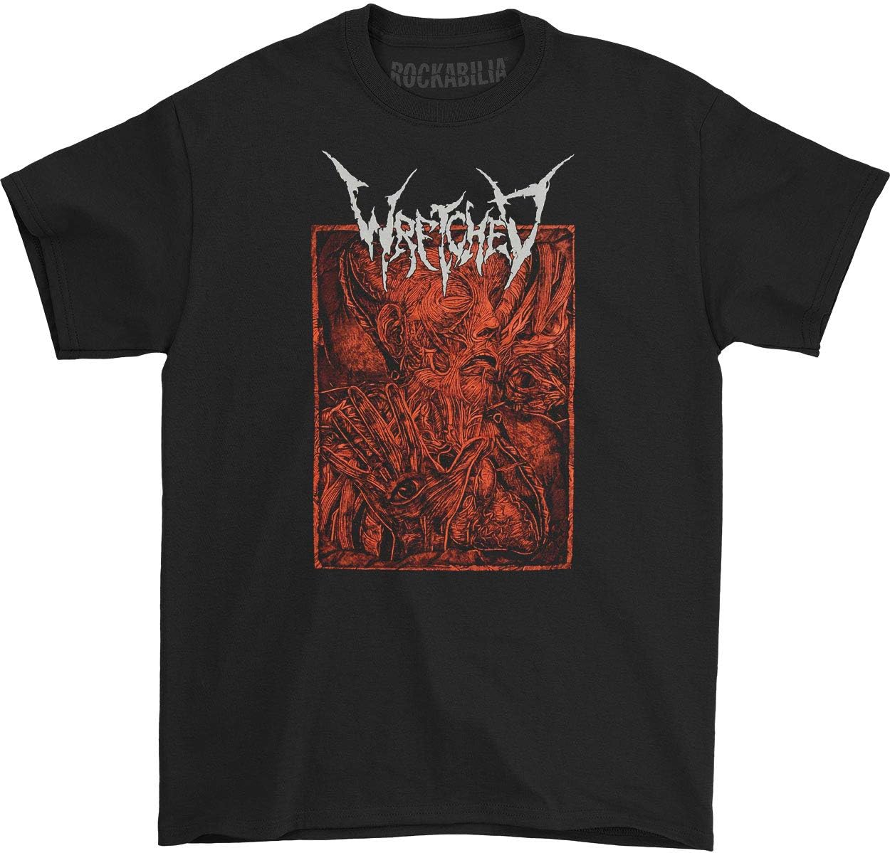 Wretched Men's Anatomy T-Shirt XXX-Large Black