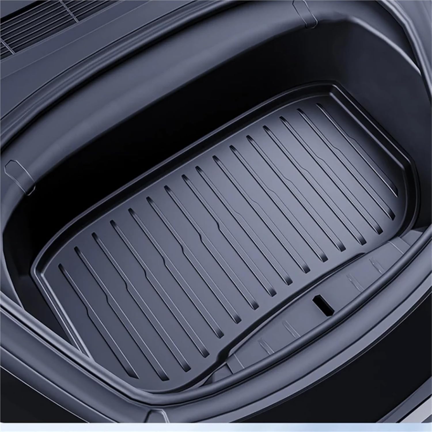Compatible for Tesla Model 3 Highland TPE Floor Mats, Set Floor Liners 2024 2025 Interior Accessories(Trunk 5pcs)