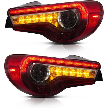 Amazon Useka トヨタ 86 ハチロク スバル Brz用 流体 スタイル 流れる ウインカー 爆安販売中 テールライト テールランプ リアライト 左右セット Fba配送中 新品 12 16 Led レードクリア For Toyota 86 12 16led Tail Light ブレーキ テールランプ 車 バイク