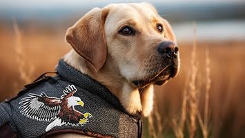 Cute-Patch 5.75インチ 7月4日 愛国的 大 アメリカ ハゲワシ刺繍ワッペン 野生動物 アウトドア 服 動物 バッジ DIY バッグ ジーンズ Tシャツ