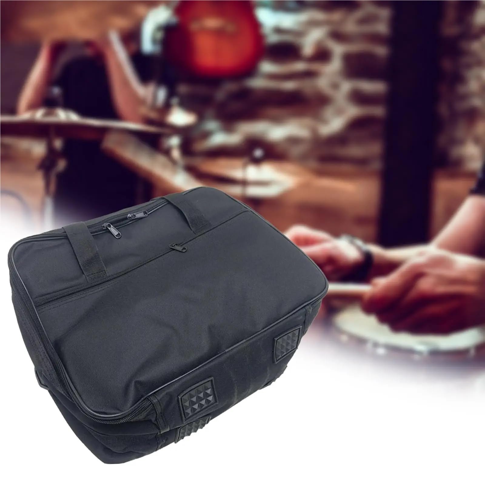 Borsa for pedali Custodia leggera for trasporto for batteria professionale Pedali for doppia cassa a tracolla for concertisti di gruppi musicali Per Esibizioni