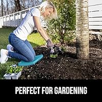 Vista 8 de GORILLA GRIP Almohadilla de rodillas extra gruesa con patente pendiente de espuma suave, almohadillas de rodillas grandes y de apoyo