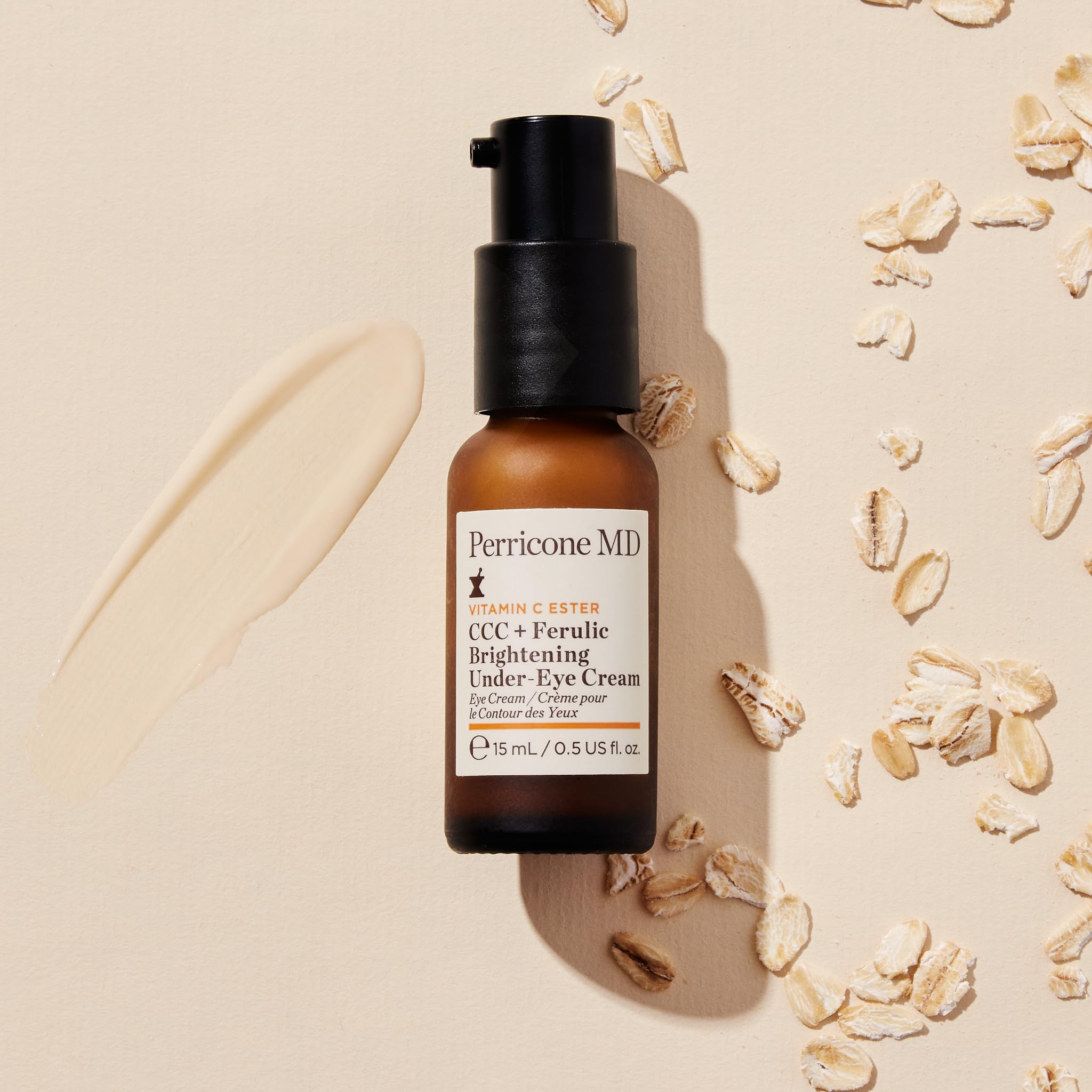 Perricone MD CCC+ Ferulic Brightening Under-Eye Cream, 0.5 fl oz. | Eye treatment to target puffiness, dark circles, fine lines and tired-looking eyes.