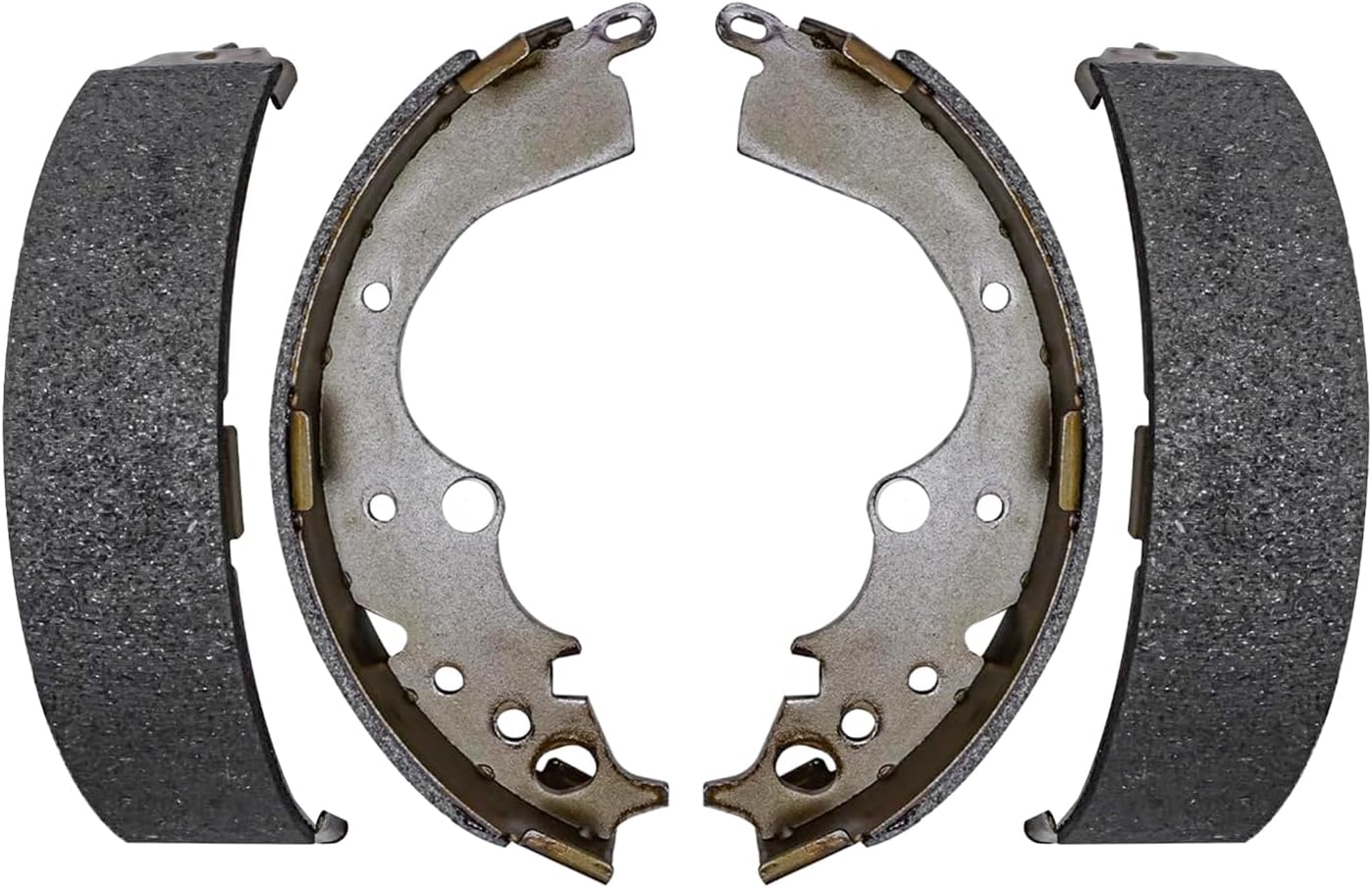 Detroit Axle - Rear Brake Shoes for 2004-2010 Toyota Sienna [Rear Drum Models] 2005 2006 2007 2008 2009 Brake Shoes Replacement