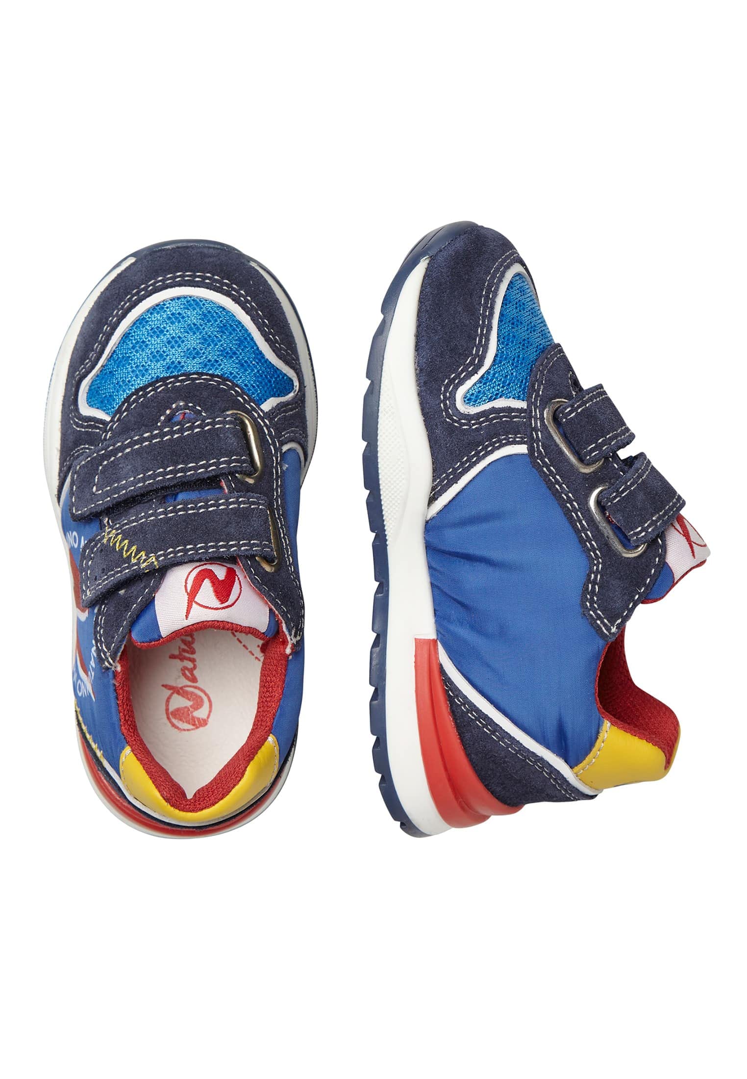 Naturino Argal VL-Sneakers in Suede e Tessuto, Navy 31