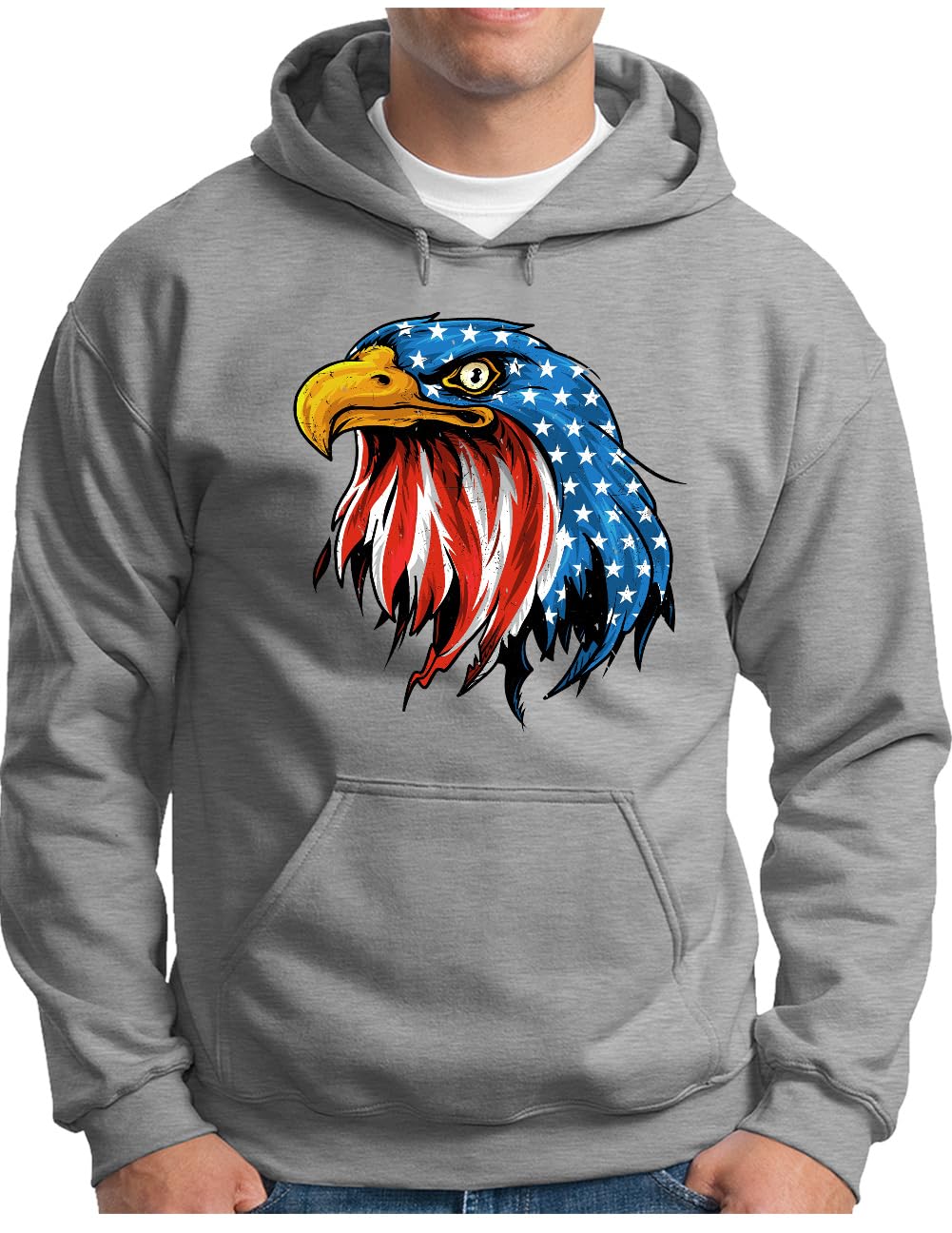 Sweat aigle américain OM3 idéal pour vos sorties décontractées - 5