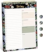 Vista 21 de Bloc de lista de tareas - Cuaderno de lista de tareas para el trabajo con 52 hojas, planificador diario sin fecha, perfecto para tareas diarias