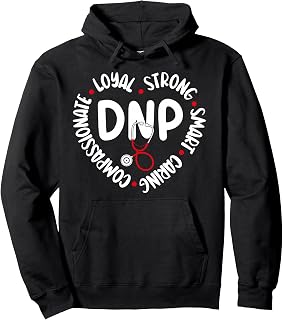 DNP Loyal Strong Smart Caring Compassionate Pullover Hoodie