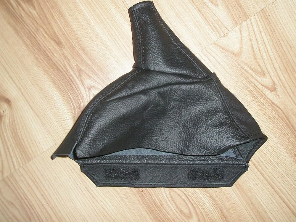 RedlineGoods Transfer case Boot Compatible with Nissan Pathfinder 1986-95. Tailor Made - not Universal. Genuine top-Grade Italian Tan Leather with Black Thread