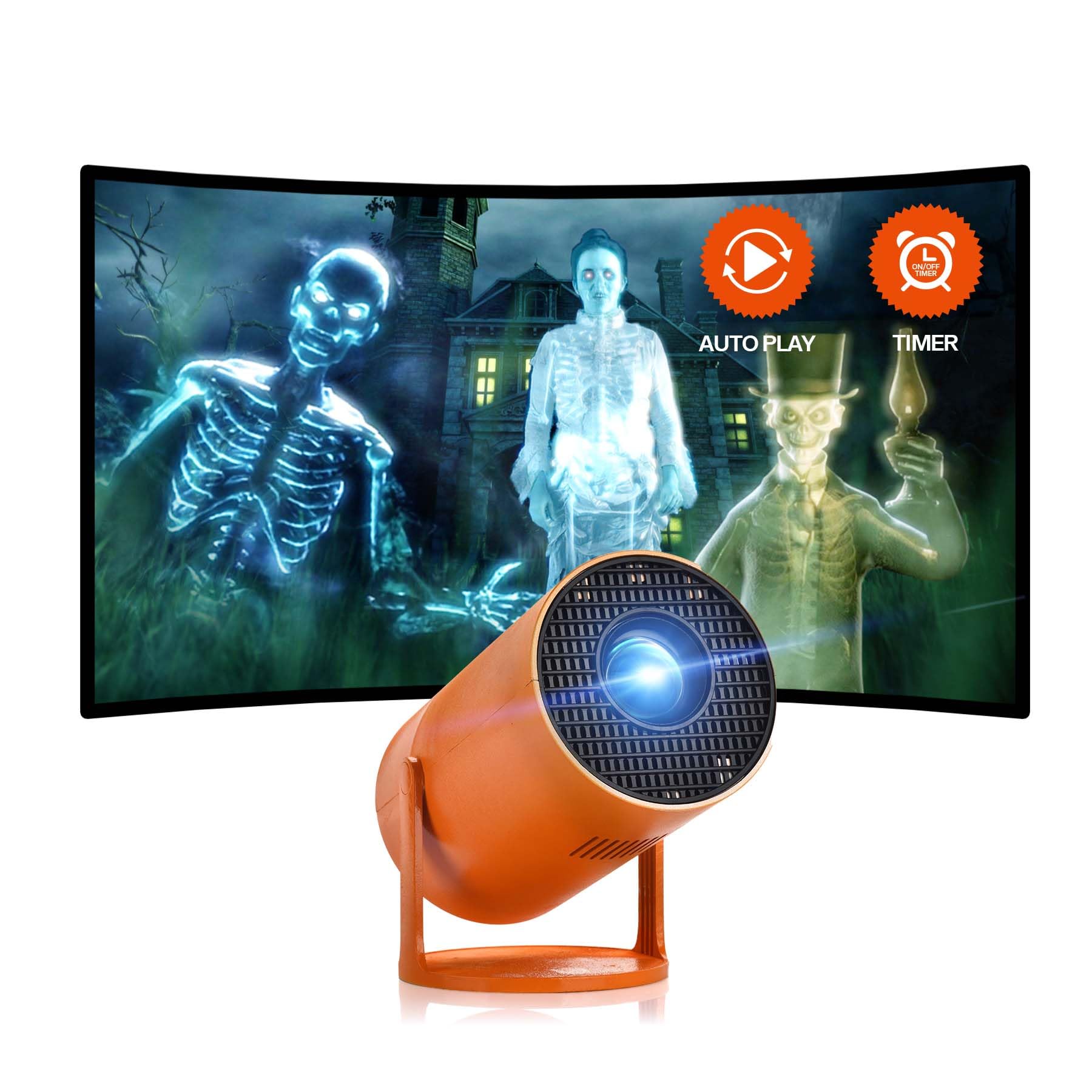 AAXA HP Halloween Projector (2025 Upgrade)