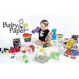 Original Baby Paper - Crinkle Teether and Sensory Toy for Babies and Infants | Organic Sheep | Non-Toxic, Washable | Great for Baby Showers