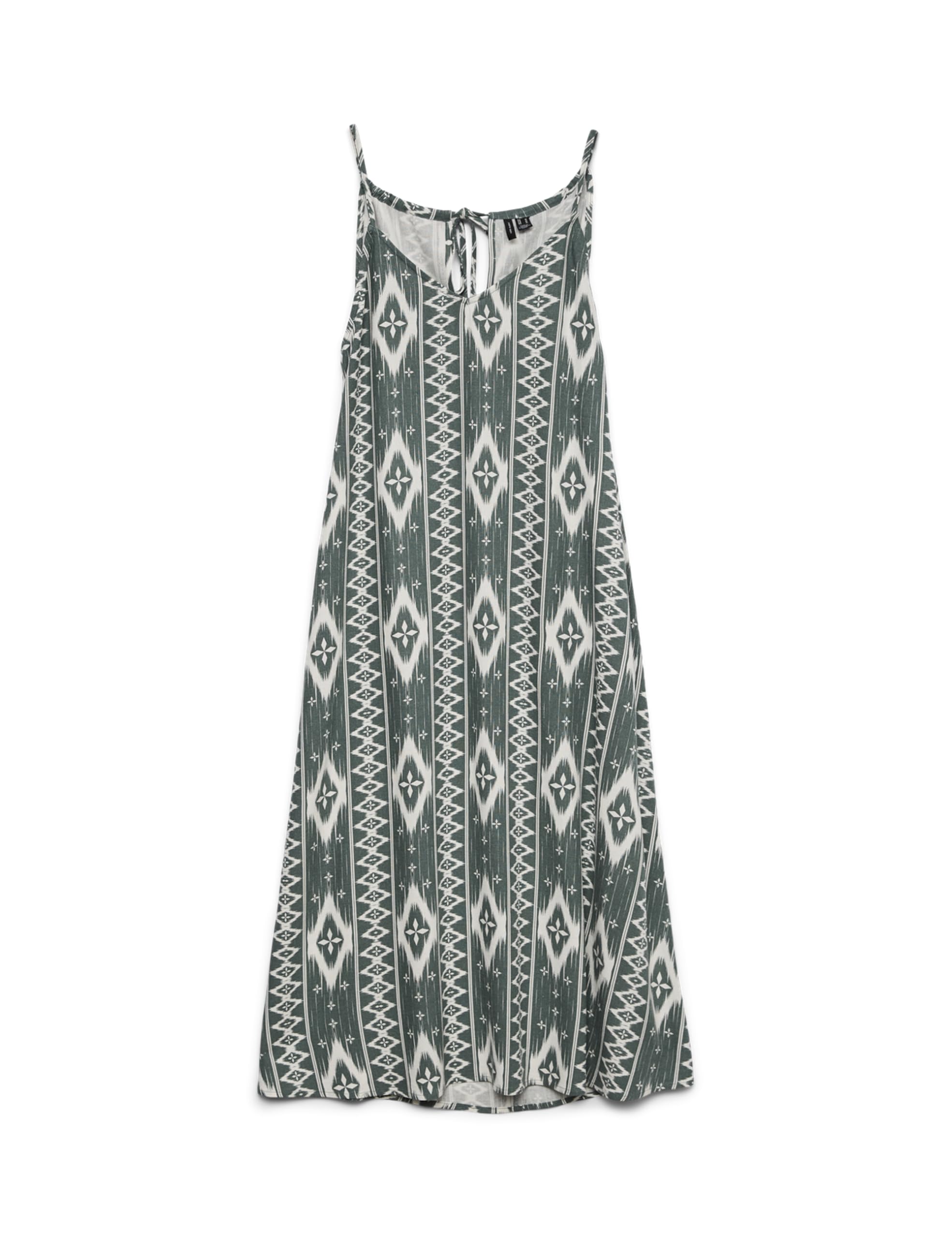 Robe Moulante VERO MODA Vmjesmilo Vert Laurier Sublime Silhouette S - 2