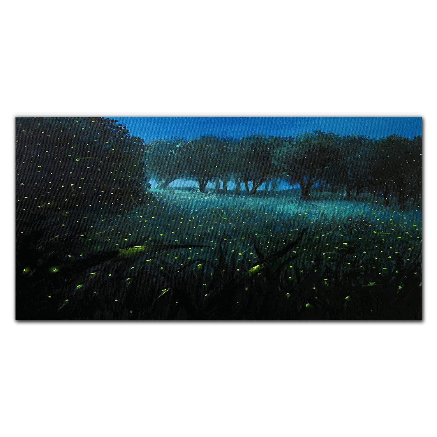 Crédence de cuisine protection dosseret verre trempé adhésif 140x70cm Coloray forêt