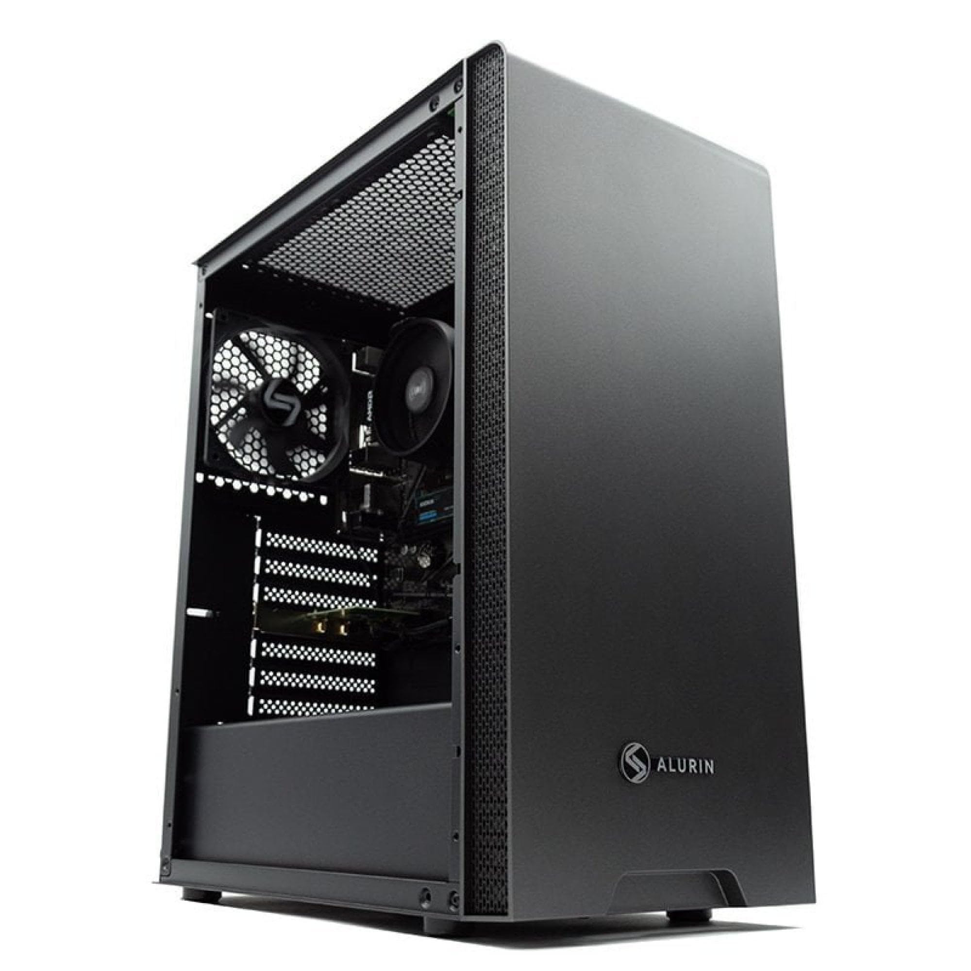 PcCom Work PC Sobremesa Intel Core i5-12400, 32GB RAM, 1TB SSD, Ordenador Oficina Alto Rendimiento, PC Profesional Rápido y Silencioso