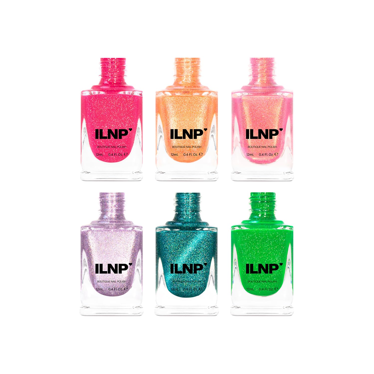 ILNP Candy Coated Collection - Shimmering Candy-Inspired Nail Polish Set