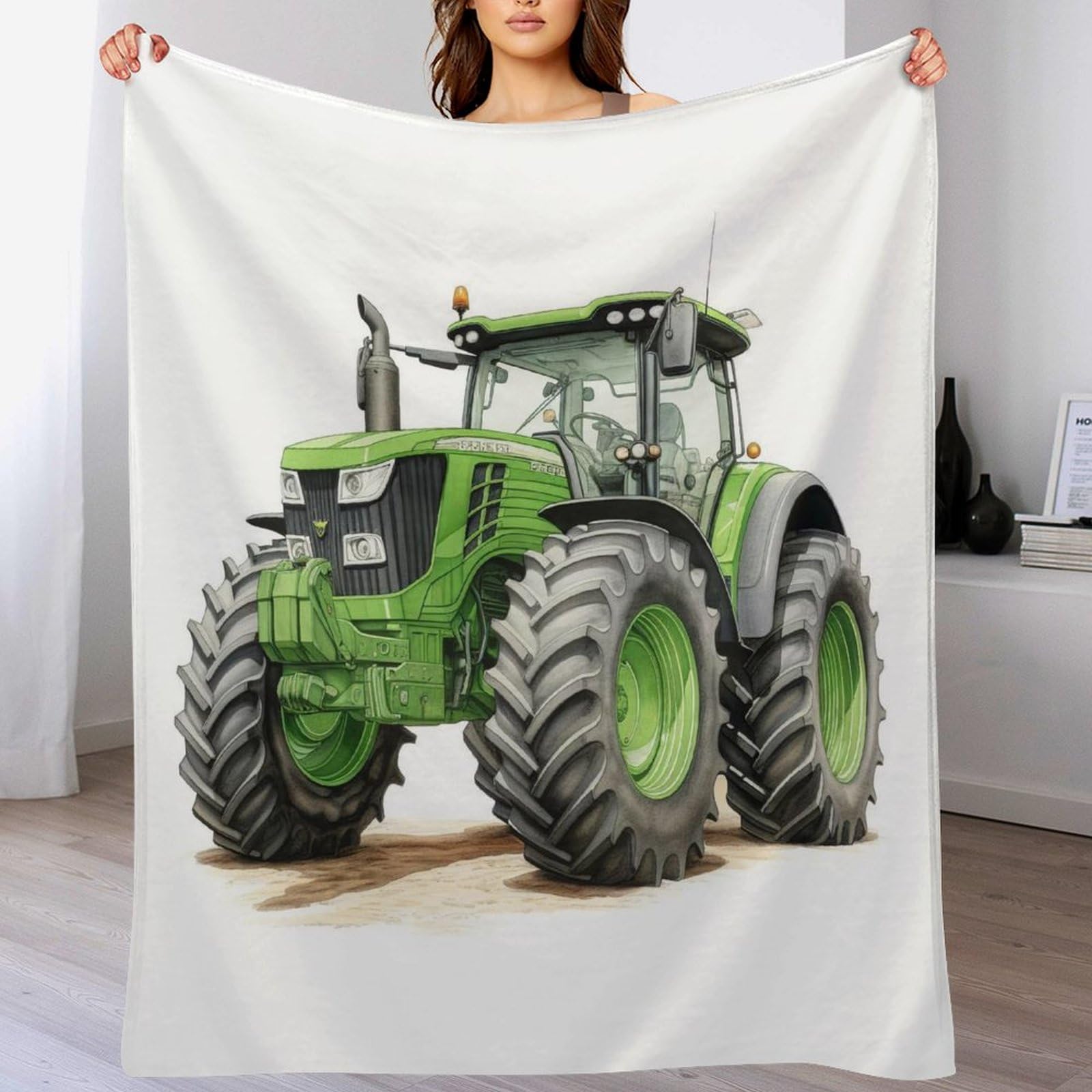 Couverture polaire tracteur 180x200cm pour rester au chaud sans transpirer