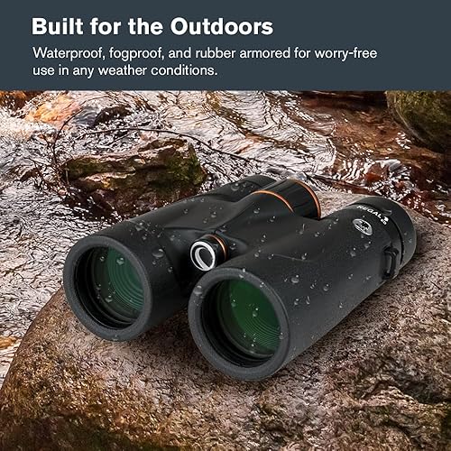 Miniatura 8 de Celestron Binoculares ED de 10 x 42 - Binoculares ED para caza, aves y actividades al aire libre - Prismas BaK-4 recubiertos de fase y dieléctricos