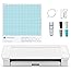 Silhouette Cameo 4 with Bluetooth, 12x12 Cutting Mat, Autoblade 2, 100 Designs and Silhouette Studio Software - White Edition