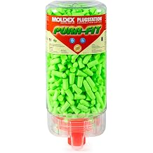 Moldex Pura-Fit PlugStation Uncorded Disposable Foam Earplug Dispenser 6845, NRR 33dB
