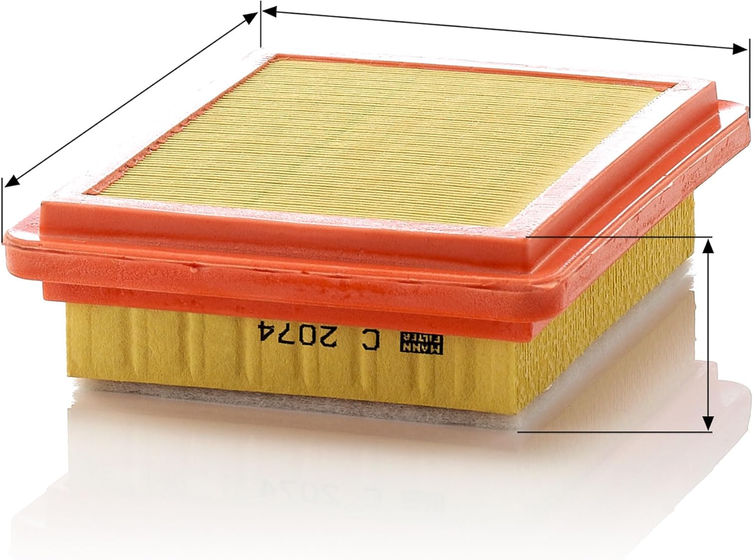 C2074 MANN-FILTER AIR FILTER